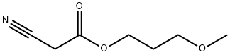 3-Methoxy-1-Propylcyanoacetate Structure