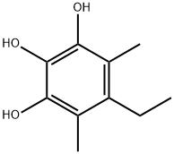 1,2,3-Benzenetriol,5-ethyl-4,6-dimethyl- Structure