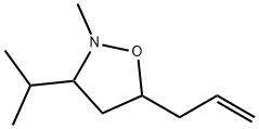 Isoxazolidine, 2-methyl-3-(1-methylethyl)-5-(2-propenyl)- (9CI) 구조식 이미지