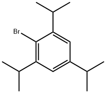 1-BROMO-2,4,6-TRIISOPROPYLBENZENE 구조식 이미지