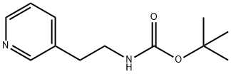 3-(2-Boc-aminoethyl)pyridine Structure