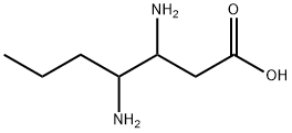 헵탄산,3,4-디아미노- 구조식 이미지