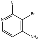 4-AMINO-3-BROMO-2-CHLOROPYRIDINE Structure
