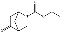 2-아자비시클로[2.2.1]헵탄-2-카르복실산,5-옥소-,에틸에스테르 구조식 이미지