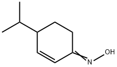 2-Cyclohexen-1-one,4-(1-methylethyl)-,oxime(9CI) 구조식 이미지