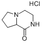 HEXAHYDRO-PYRROLO[1,2-A]PYRAZIN-1-ONE HYDROCHLORIDE 구조식 이미지