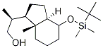 (2S)-2-((1R,3aR,7aR)-4-((tert-butyldiMethylsilyl)oxy)-7a-Methyloctahydro-1H-inden-1-yl)propan-1-ol 구조식 이미지