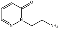 2-(2-Aminoethyl)pyridazin-3(2{H})-one 구조식 이미지