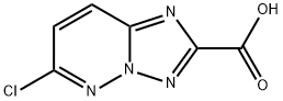 215530-62-4 6-CHLORO-[1,2,4]TRIAZOLO[1,5-B]PYRIDAZINE-2-CARBOXYLIC ACID