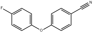 4-(4-FLUOROPHENOXY)BENZONITRILE Structure