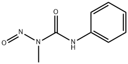 1-METHYL-1-NITROSO-3-PHENYLUREA Structure