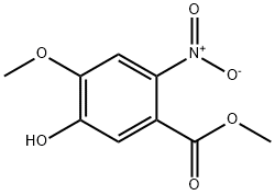 Methyl 5-hydroxy-4-methoxy-2-nitrobenzoate Structure