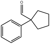 1-Phenylcyclopentanecarboxaldehyde Structure