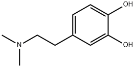 N,N-dimethyldopamine 구조식 이미지