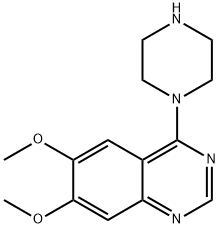 6,7-DIMETHOXY-4-PIPERAZIN-1-YL-QUINAZOLINE Structure