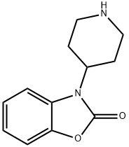 3-(4-PIPERIDINYL)-1,3-BENZOXAZOL-2(3H)-ONE 구조식 이미지