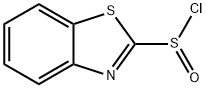 2-Benzothiazolesulfinylchloride(8CI) 구조식 이미지