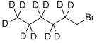 1-BROMOHEXANE-2,2,3,3,4,4,5,5,6,6,6-D11 Structure