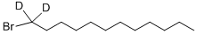 1-BROMODODECANE-1-D2 Structure