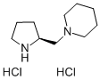 1-[(2S)-2-PYR롤리디닐메틸]-피페리딘이염화물 구조식 이미지