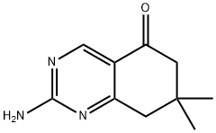 2-AMINO-7,7-DIMETHYL-7,8-DIHYDRO-6H-QUINAZOLIN-5-ONE Structure