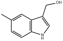 5-메틸-3-하이드록시메틸린돌 구조식 이미지