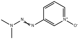 1-(PYRIDYL-3-N-OXIDE)-3,3-디메틸트리아젠 구조식 이미지