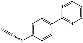 2-(4-Isocyanatophenyl)pyrimidine 구조식 이미지