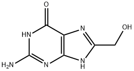 2-Amino-6-hydroxymethyl-purine-8-methanol Structure