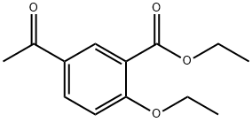 ETHYL 5-ACETYL-2-ETHOXYBENZOATE Structure