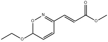 2-Propenoicacid,3-(6-ethoxy-6H-1,2-oxazin-3-yl)-,methylester,(2E)-(9CI) 구조식 이미지