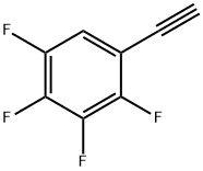 1-ETHYNYL-2,3,4,5-TETRAFLUORO-BENZENE Structure