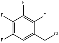 1-클로로메틸-2,3,4,5-테트라플루오로-벤젠 구조식 이미지