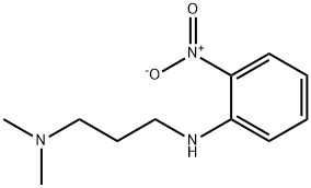 N1,N1-DIMETHYL-N3-(2-NITROPHENYL)PROPANE-1,3-DIAMINE 구조식 이미지