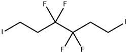 1,6-DIIODO-3,3,4,4-TETRAFLUOROHEXANE Structure