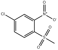4-chloro-2-nitrophenylmethyl sulphone  Structure