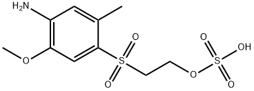 21635-69-8 2-((4-Amino-5-methoxy-2-methylphenyl)sulfonyl)ethyl hydrogen sulfate