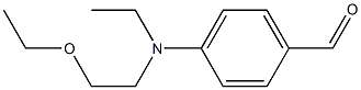 N-Ethyl-N-ethoxylethyl-4-amino benzaldehyde Structure