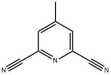 2,6-Dicyano-4-methylpyridine 구조식 이미지