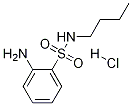 2-아미노-N-부틸벤젠술폰아미드염산염 구조식 이미지