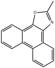 2-메틸페난트로[9,10-d]옥사졸 구조식 이미지