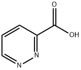 3-Pyridazinecarboxylic acid 구조식 이미지