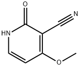 4-Methoxy-2-oxo-1,2-dihydro-pyridine-3-carbonitrile 구조식 이미지