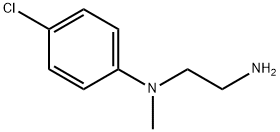N-(4-chlorophenyl)-N-methylethylenediamine Structure