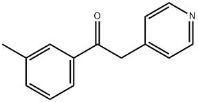 2-PYRIDIN-4-YL-1-M-TOLYL-ETHANONE Structure