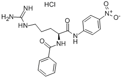 21653-40-7 N-ALPHA-BENZOYL-L-ARGININE P-NITROANILIDE HYDROCHLORIDE
