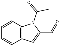 1H-인돌-2-카르복스알데히드,1-아세틸- 구조식 이미지