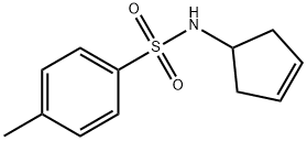 벤젠술폰아미드,N-3-시클로펜텐-1-일-4-메틸-(9CI) 구조식 이미지