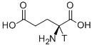 글루타민산,L-,[3H(G)] 구조식 이미지