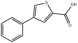 4-PHENYLTHIOPHENE-2-CARBOXYLIC ACID Structure